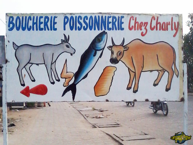 Boucherie Poissonnerie - Chez Charly - Godomey - Bénin