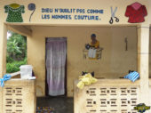 Couture Dieu n'oublie pas comme les hommes - Bopa - Bénin