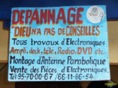 Depannage - Dieu n'a pas de conseilles - radio, télé, Grand Popo - bénin