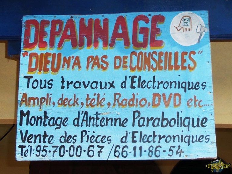 Depannage - Dieu n'a pas de conseilles - radio, télé, Grand Popo - bénin