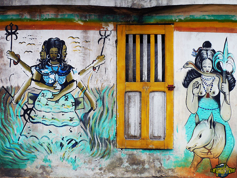 Fétiche de Bopa - Lac Ahémé - Bopa - Bénin. L'Afrique en photos, videos, pubs.