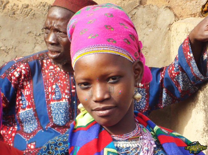 Jeune Fille Peulh - Fête de la Gani - Nikki - Bénin
