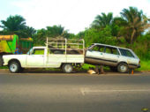Dépannage en Famille - Peugeot 404 - 505 - Ouidah - Bénin