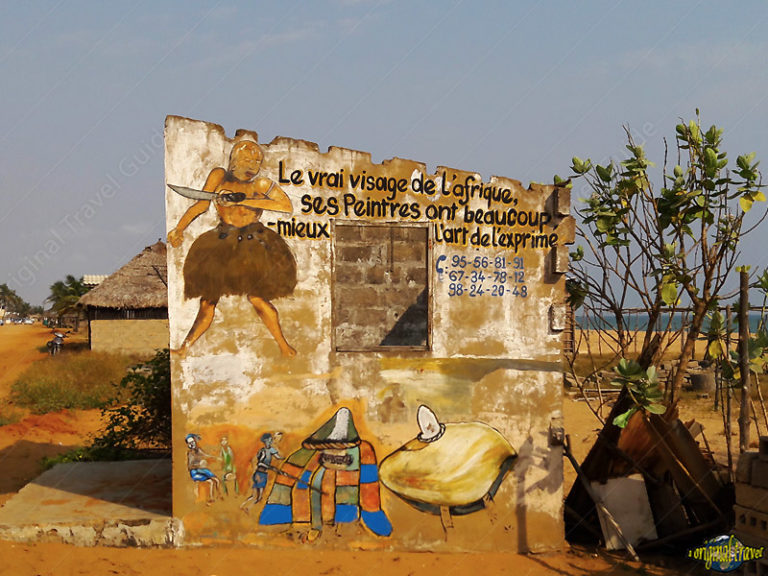 Le Vrai Visage de l'Afrique - Artiste Peintre - Togbin - Cotonou - Bénin - Photos Images - One Original Travel in Africa - Photos Benin