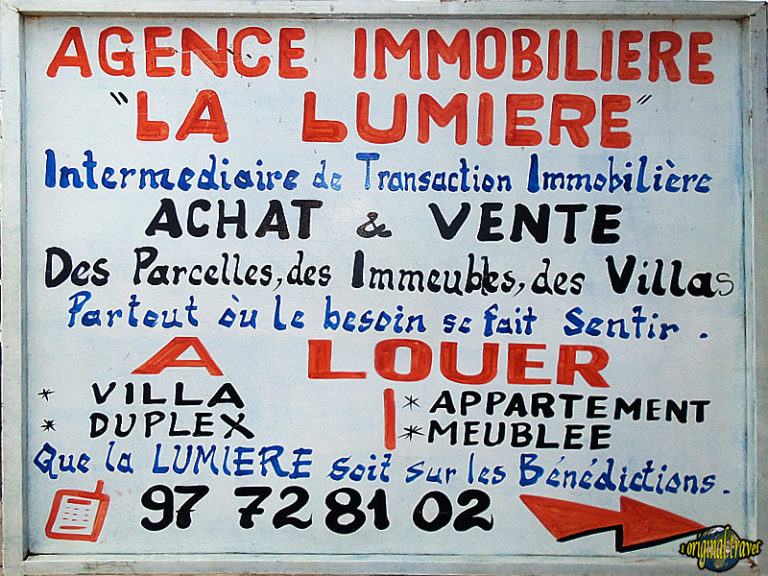 Agence immobilière "La Lumière" - Photos Porto Novo - Bénin