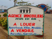 Agence immobilière "Jésus est roi" Porto novo - Bénin