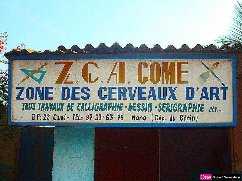 Artiste peintre "Zone des cerveaux d'art" Comé - Bénin