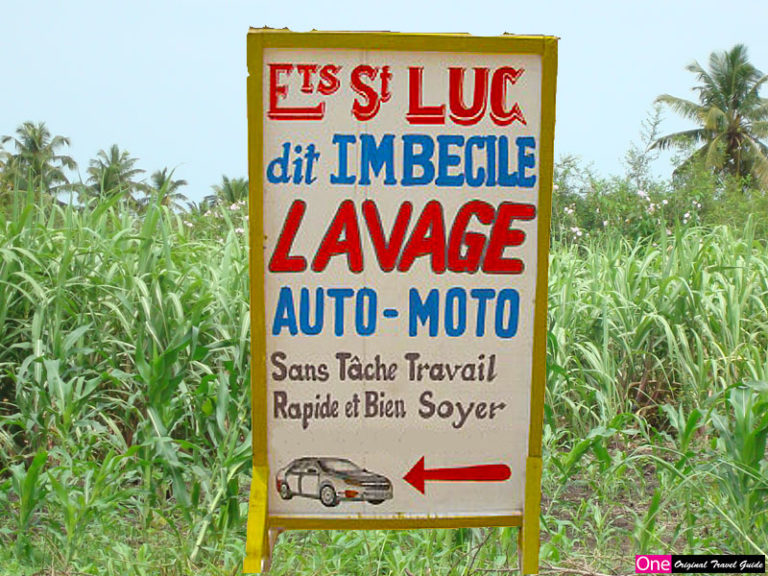 Lavage auto-moto St Luc dit "imbécile" Ouidah - Bénin