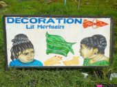 "Décoration lit mortuaire" Ouidah - Bénin