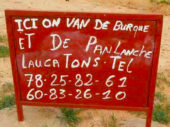 "Ici on van de burques et de panlanche - Laucatons"