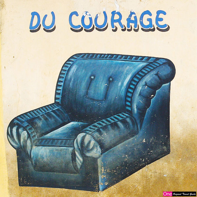 Matelassier "Du courage" Ouidah - Bénin