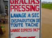 Pressing Nettoyage "Gracias" Cotonou - Bénin