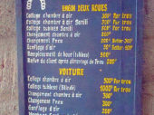 "Tarifs réparation des pneus" Comé - Bénin