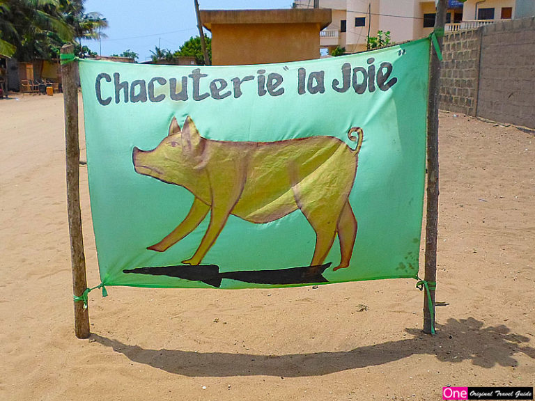 Boucherie charcuterie "chacuterie la joie" Godomey - Bénin