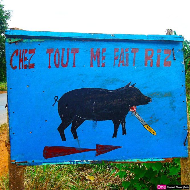 Boucherie charcuterie "Tout me fait riz" Cotonou - Bénin