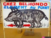 Boucherie "Chez Belmondo - Élément au point" Pahou - Bénin
