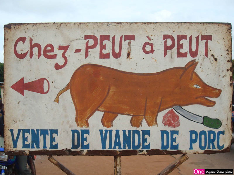 Boucherie "Peut à peut" Cotonou - Bénin