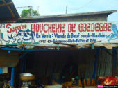 Boucherie charcuterie "Gbedegbé" Cotonou - Bénin