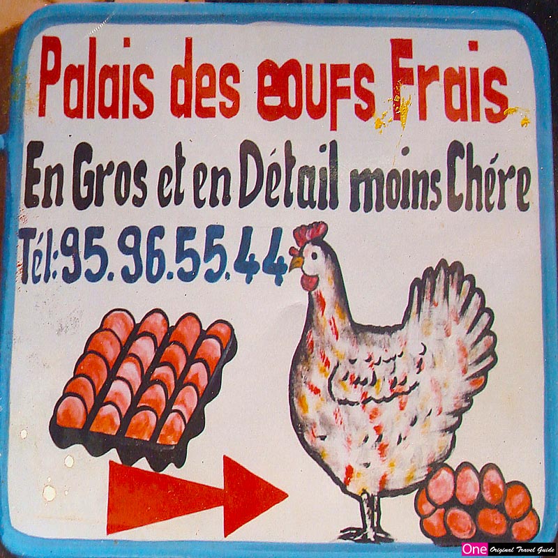 Vente d’œufs "Palais des eoufs frais" Calavi - Bénin