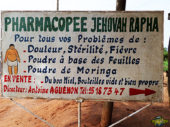 Pharmacopée Jehovah Rapha - Ouidah - Bénin