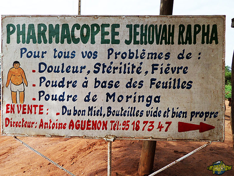 Pharmacopée Jehovah Rapha - Ouidah - Bénin