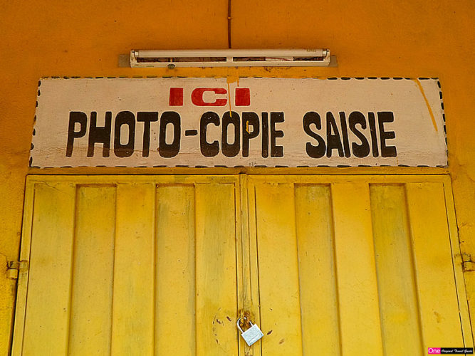 Photo copie saisie - Cotonou - Bénin