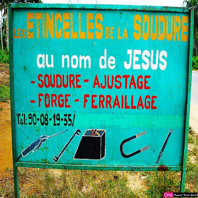 Soudeur forgeron "Les étincelles de la soudure" Savé - Bénin