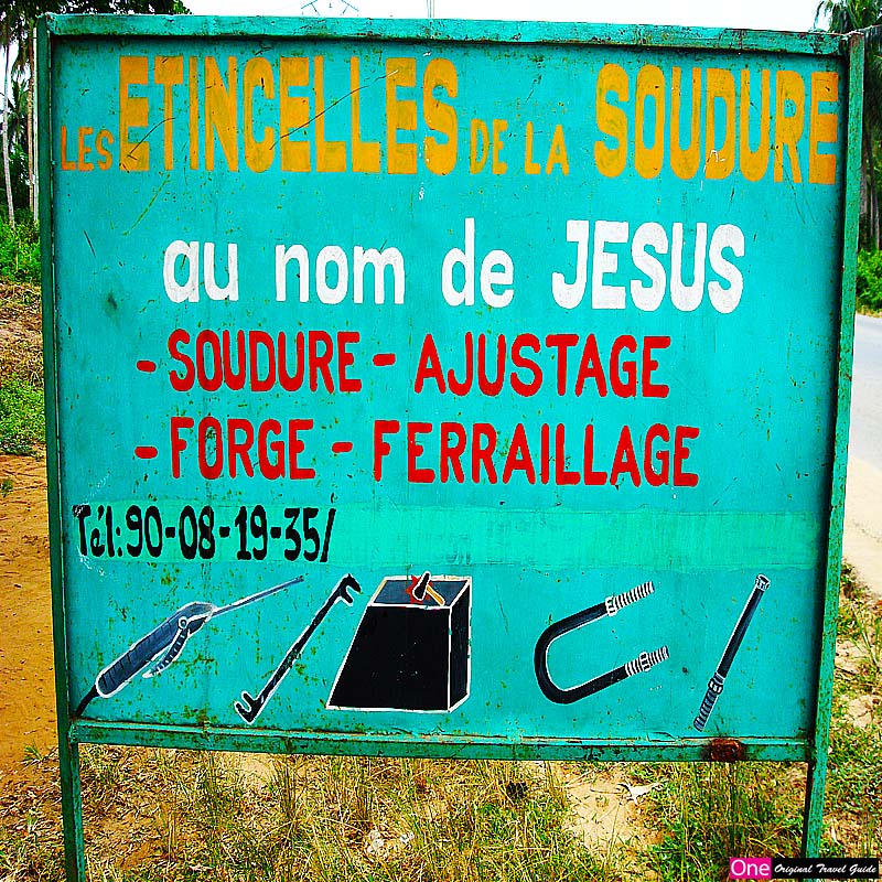 Soudeur forgeron "Les étincelles de la soudure" Savé - Bénin