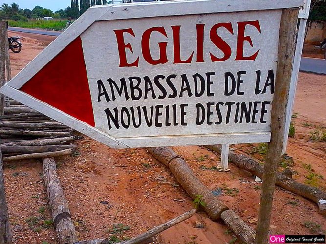 Eglise "Ambassade de la nouvelle destinée" Cotonou - Bénin
